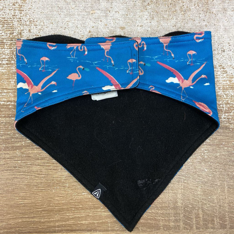 Firefly - Flamingo Fleece Bandana: Blue/Pink/Black-unisex-