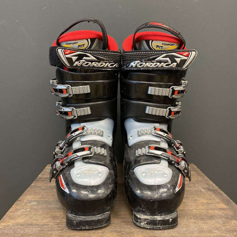 Nordica CX 55 - Downhill Ski Boots MSRP $250: Black/Red-unisex-26.5