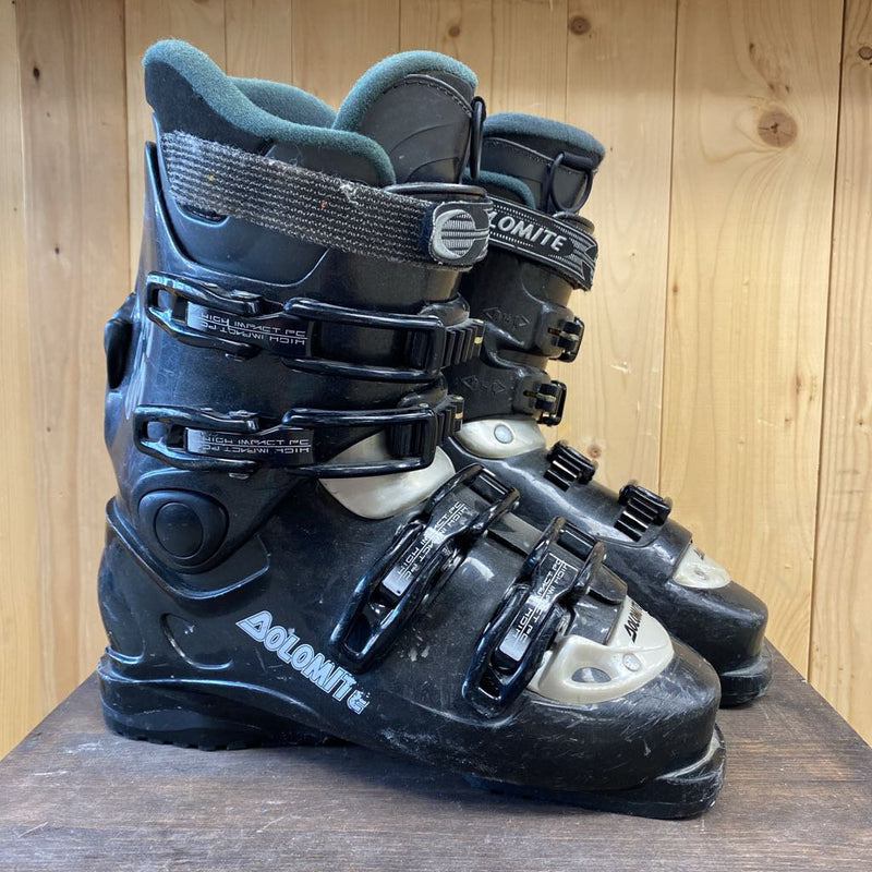 Dolomite - Downhill Ski Boots - MSRP $550: Black/Grey-unisex-