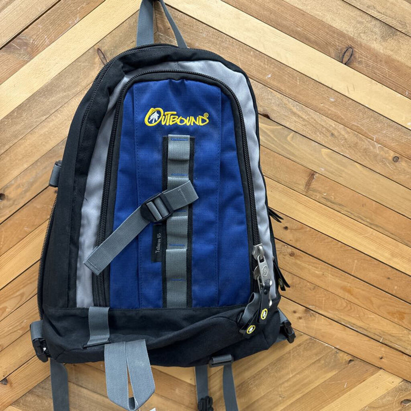 Outbound - Tallaroo Daypack: Blue/Grey/Black--