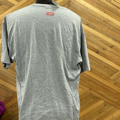 Obey - Men's T-Shirt - MSRP $61: Grey-men-XL