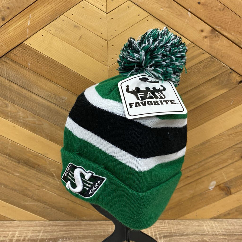 Riders- Sask Pom Pom Toque - MSRP $40: Burgundy Red -unisex-SM