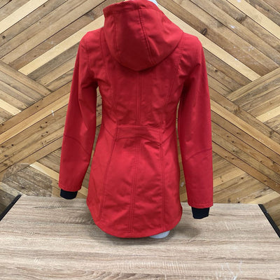 London Fog - Women's Softshell Jacket : Red-women-XS