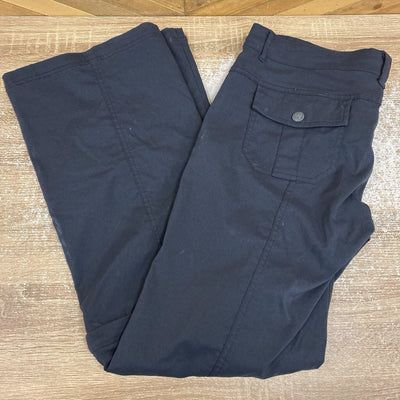 Prana - Women's Monarch Convertible Pants - MSRP $120: Black-women-MD