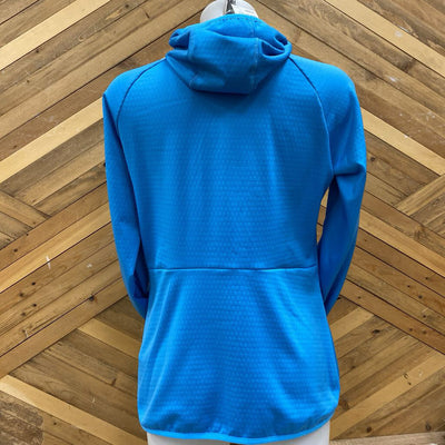 Adidas Terrex - Women's Full-Zip Tech Fleece Lightweight Jacket - MSRP $130: Light Blue/Blue-women-