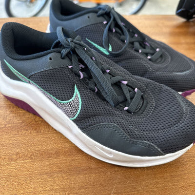 Nike - Women's Legend Essential 3 Next Nature Workout Trainers - MSRP $100: Black-women-W6.5