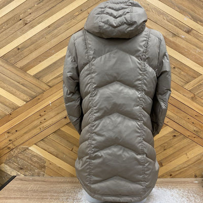 Patagonia - Women's Down Jacket - MSRP $285: Light Brown-women-MD