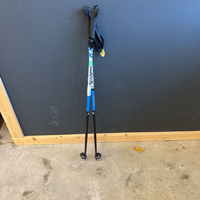 Salomon Escape ALU Junior XC Ski Poles MSRP $ 39: Blue--100