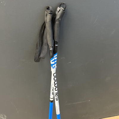 Salomon Escape ALU Junior XC Ski Poles MSRP $ 39: Blue--100