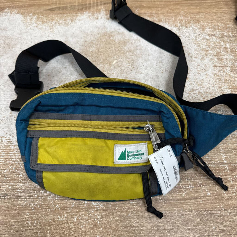 MEC- waist pack : Teal Yellow-unisex-