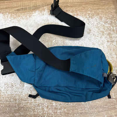 MEC- waist pack : Teal Yellow-unisex-