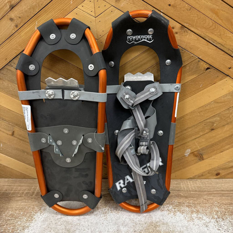 Powderidge- Ranger Snowshoe- MSRP $64: Grey Orange -children-18Inch