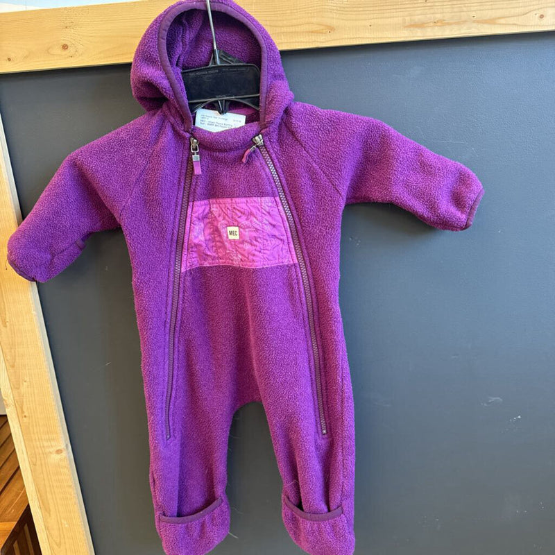 MEC - Infant Fleece Bunting Suit - MSRP $60: Purple-infant-6M