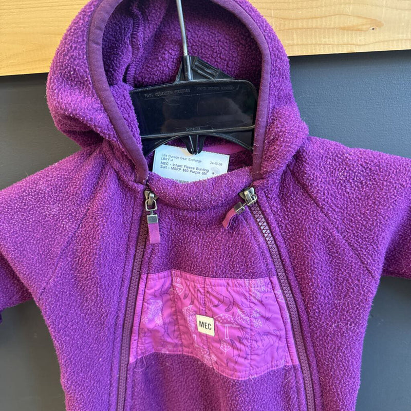 MEC - Infant Fleece Bunting Suit - MSRP $60: Purple-infant-6M