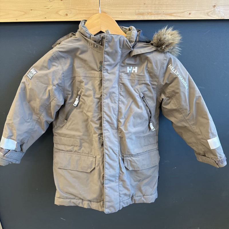 Helly Hansen - Kids Winter Jacket - MSRP $190: Khaki-children-4