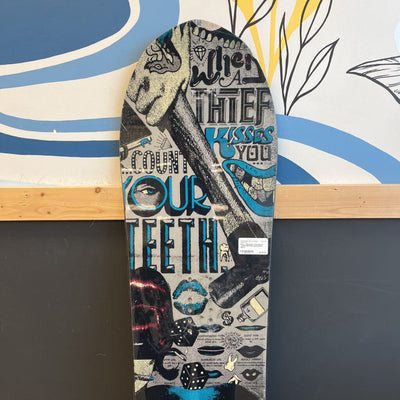 Nitro - Uberspoon Snowboard - MSRP $679: Black/Grey/Blue--162cm