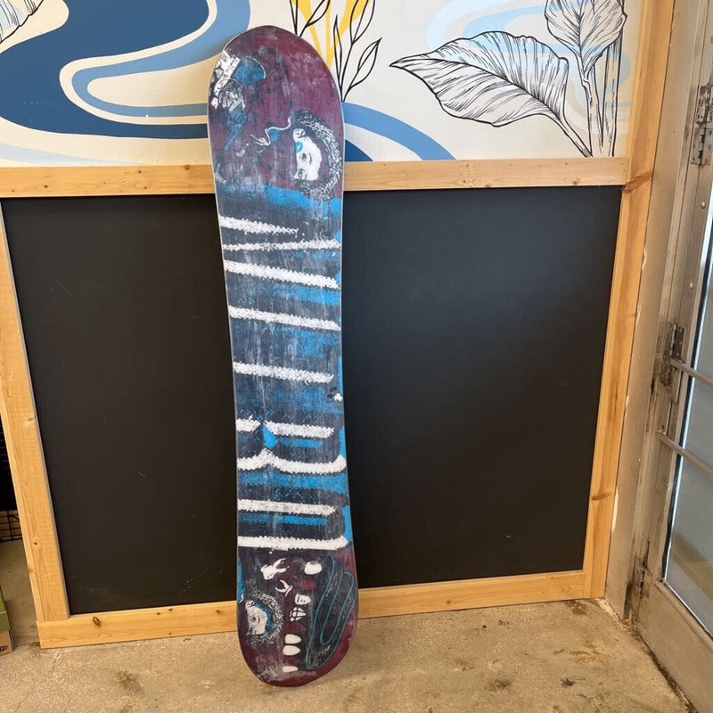 Nitro - Uberspoon Snowboard - MSRP $679: Black/Grey/Blue--162cm