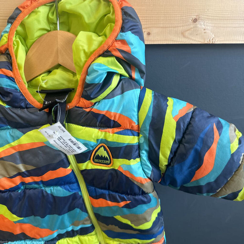 Burton - mini shred bunny down bunting suit - MSRP $155: multi colour-children-6-12 months