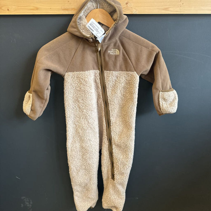 The North Face Infant Fleece Jacket: Brown-infant-infant