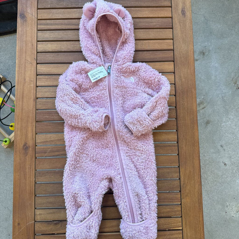 The North Face - Baby Bear One-Piece bunting - MSRP $85: Pink-children-3-6M