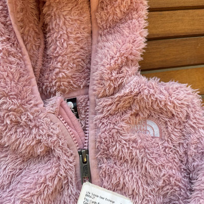 The North Face - Baby Bear Camphire Full-Zip Hoodie - MSRP $75: Pink-children-6-12M