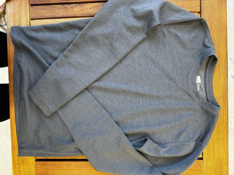 MEC Youth Long Sleeve Top: Grey-children-14