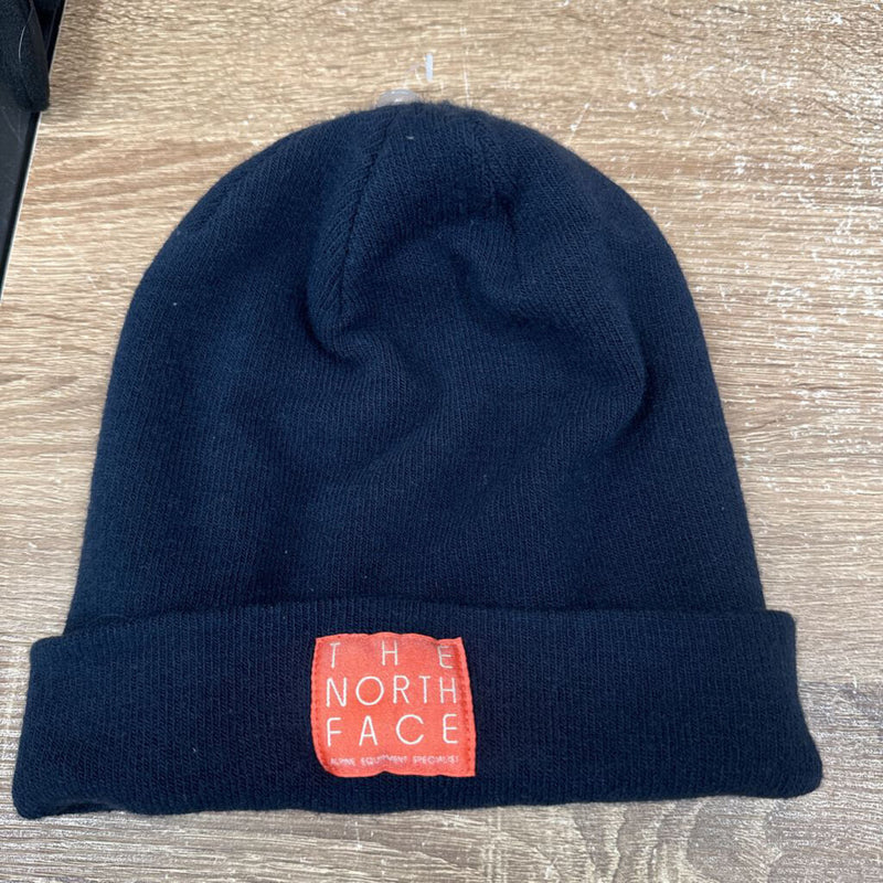 The North Face - Soft Knit Toque - MSRP $35: Navy/Pink-unisex-