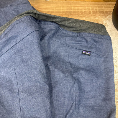 Patagonia - Women's Hampi Rock Pants - MSRP $125: Blue/Grey-women-XL