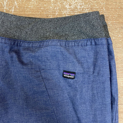 Patagonia - Women's Hampi Rock Pants - MSRP $125: Blue/Grey-women-XL