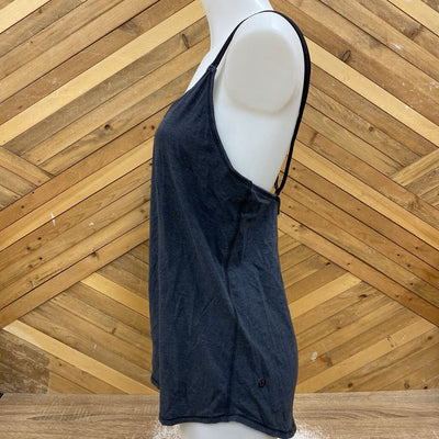 Lululemon - Women's Strappy Tank Top: Dark Grey-women-MD