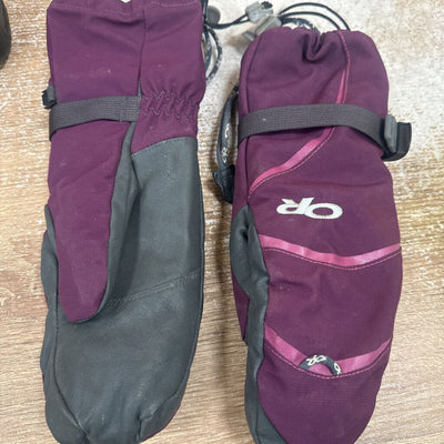 OR- INSULATED WOMEN'S MITTENS- MSRP $70: Purple -women-SM