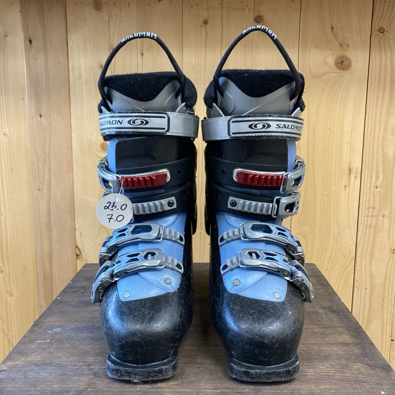 Salomon-x3 irony downhill ski boot- MSRP $270: Black Grey -unisex-25