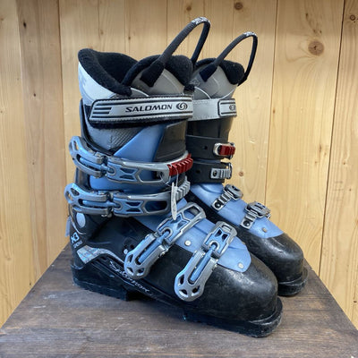 Salomon-x3 irony downhill ski boot- MSRP $270: Black Grey -unisex-25