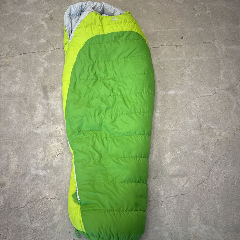 MEC- -7 Aquila Down Filled Mummy Sleeping Bag- MSRP compared $290: Green -unisex-SM