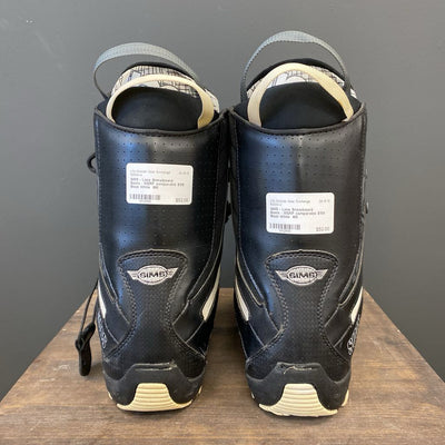 SIMS - Lace Snowboard Boots - MSRP comparable $159: Black White -men-8M