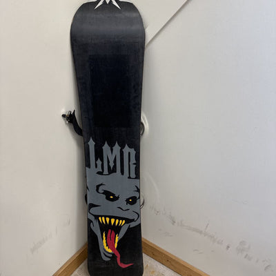 Lamar - Kid's Scout Snowboard - Lamar MX1 Bindings: Black--132cm