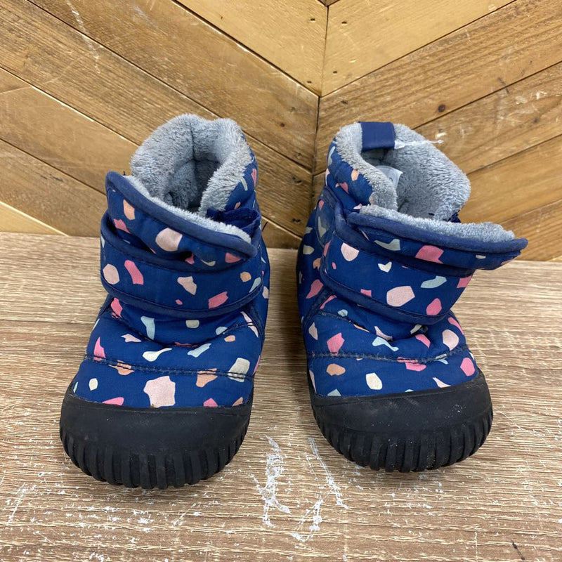 Jan&Jul - toddler winter boots- MSRP $63: Blue Pink -children-6T