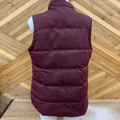 Bench - Women's Puffer Vest: Burgundy-women-LG