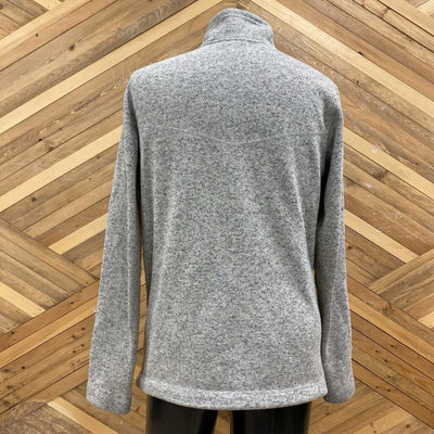 McKinley - Men's Full-Zip Fleece Sweater - MSRP $75: Grey-men-LG