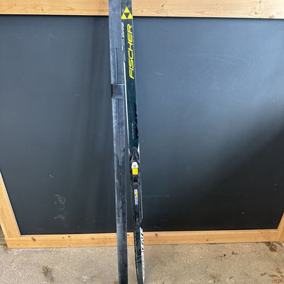 Fischer SCS Jr Skate Skis, SNS Access bindigns, MSRP $200: Black--142