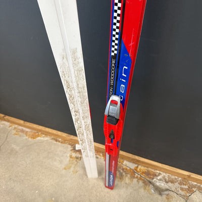 Asnes Junior Classic XC Skis, NNN bindings MSRP $200+: Red--160