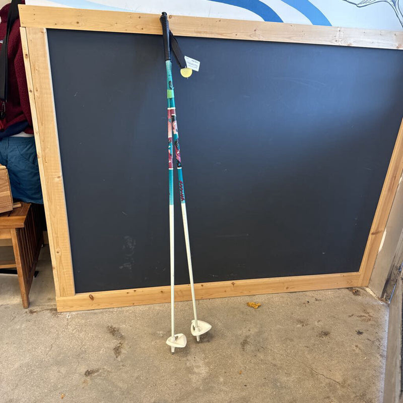 Exel XC Arriva Ski Poles Fiberglass MSRP $40: green--130