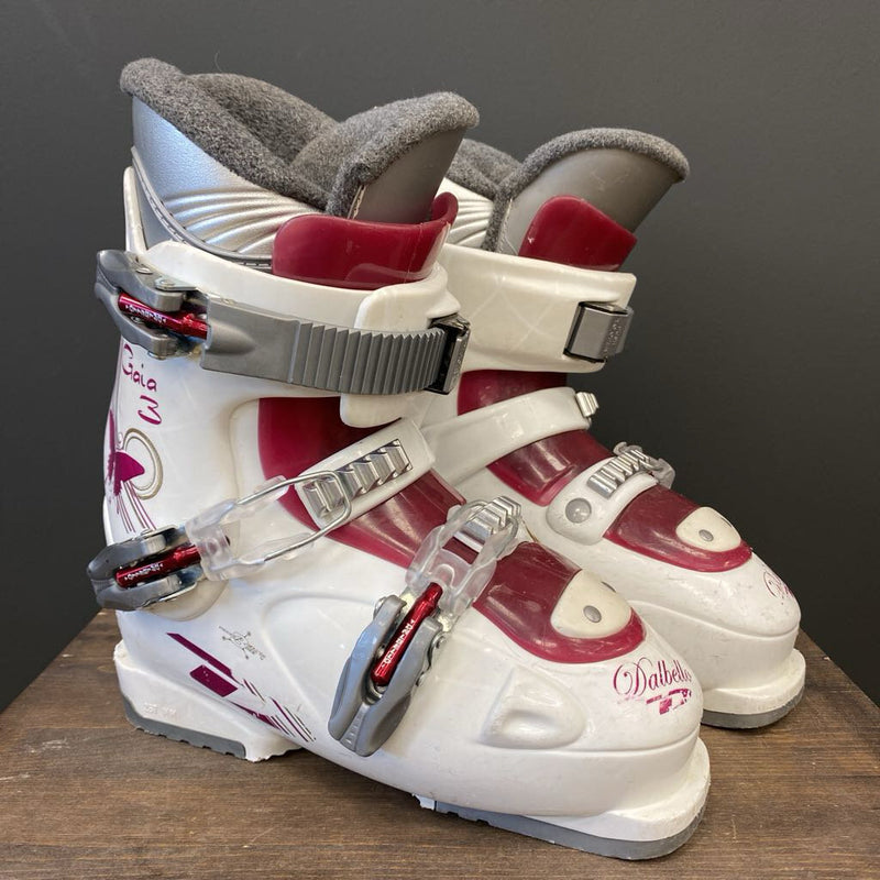 Dalbello - Gaia 3 Kids Downhill Ski Boots - MSRP$230: White/Pink-children-