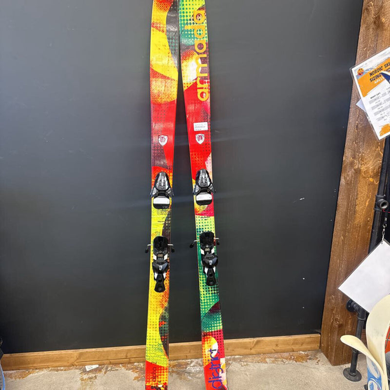 Armada Alpha 2 District Downhill Skis, Salomon STH12 Bindings MSRP $1019: red--176