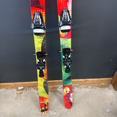 Armada Alpha 2 District Downhill Skis, Salomon STH12 Bindings MSRP $1019: red--176