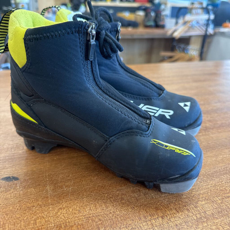 Fischer XJ Sprint NNN XC Ski Boots MSRP $135: Black--32