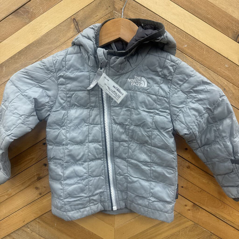 The North Face- Baby thermoball jacket- MSRP $90: Grey -children-12-18M