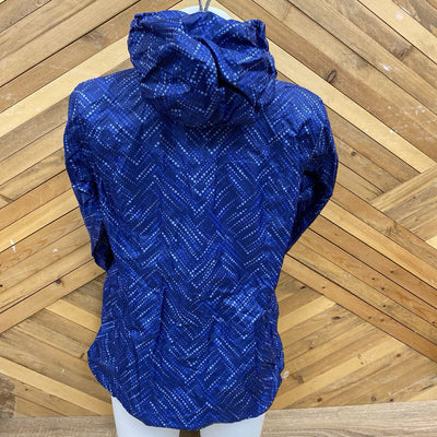 Eddie Bauer - women's rain shell- MSRP $140: Blue -women-MD