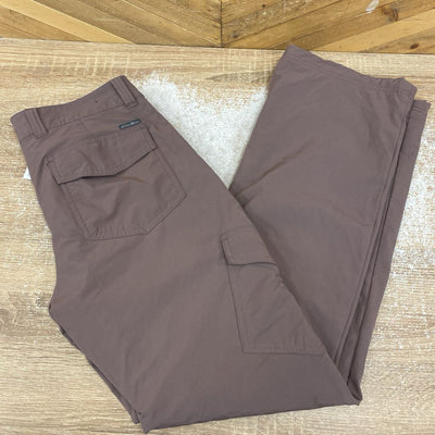 Eddie Bauer - women's fleece lined pants - MSRP $90: purple grey -women-6