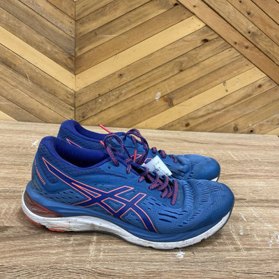 Asics - Women's Gel-Cumulus 20 Active Shoes - MSRP $180: Blue/Pink-women-7.5